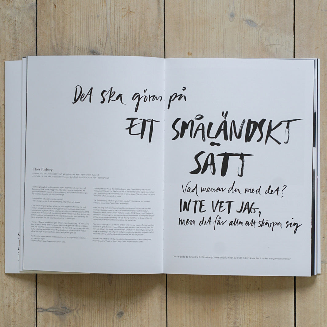 Småland / Small Land Coffe table-book.